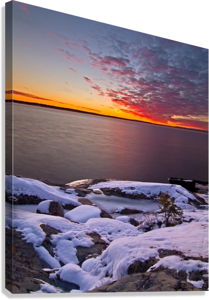 Freezing Time Canvas Print