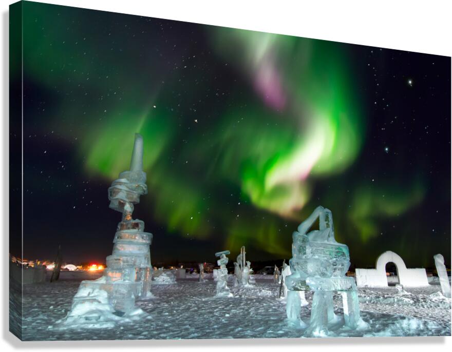 Cold Casted Canvas Print