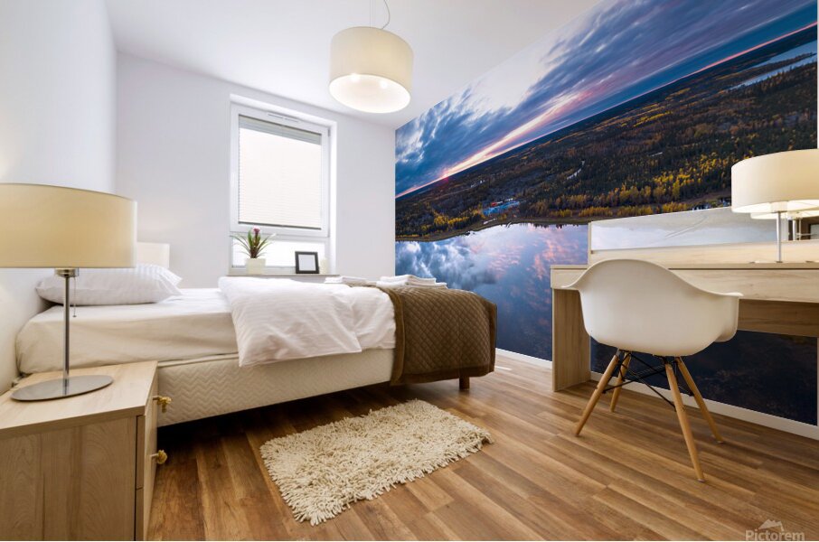 Fall Flights Mural print