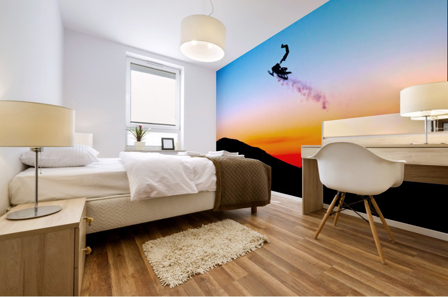 Tropical Flights Mural print