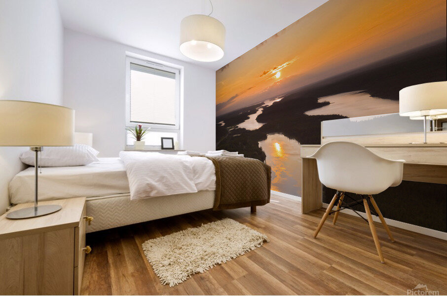 New World Rising Mural print