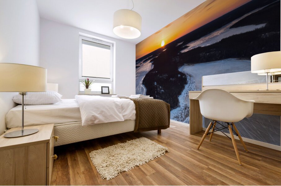 Tracked Out Mural print