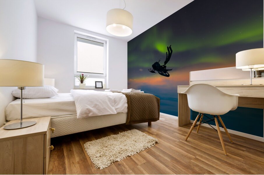 Into the Atmosphere  Mural print