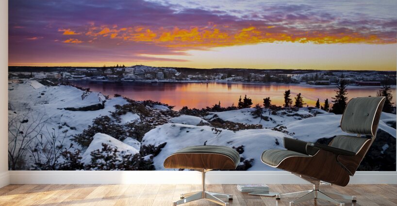 First Snowfall Wall Murals