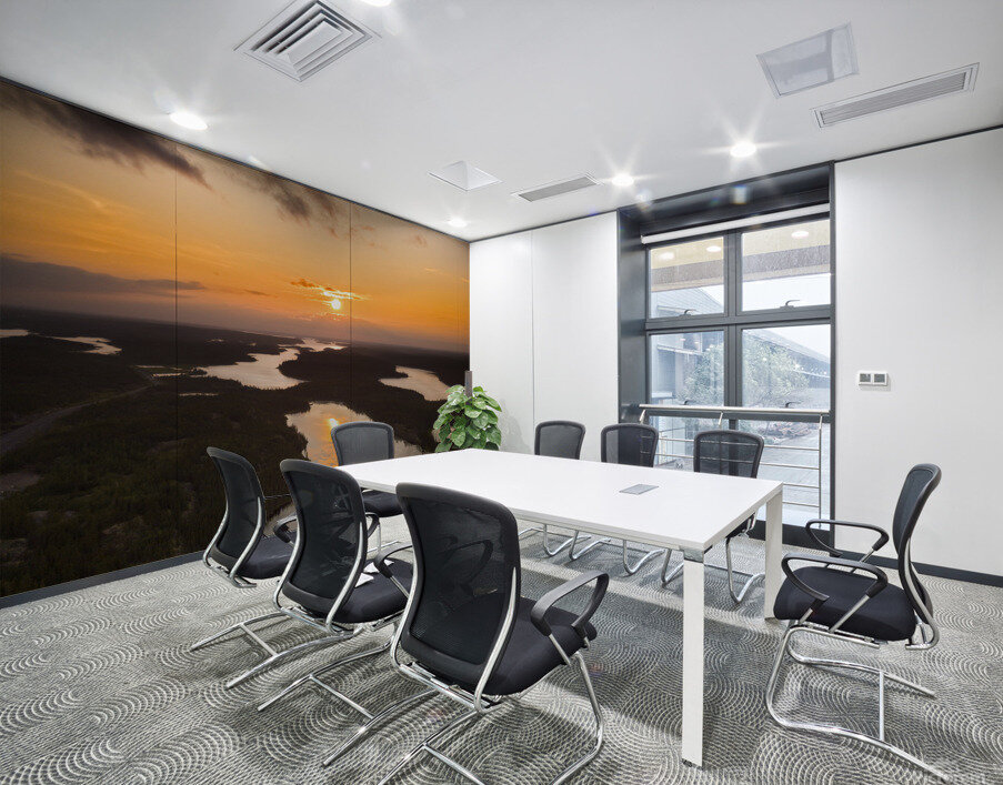 New World Rising Wall Printing