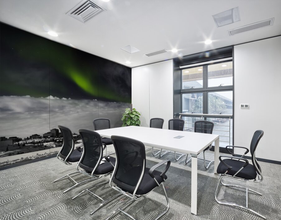 Beyond the Darkness Wall Printing