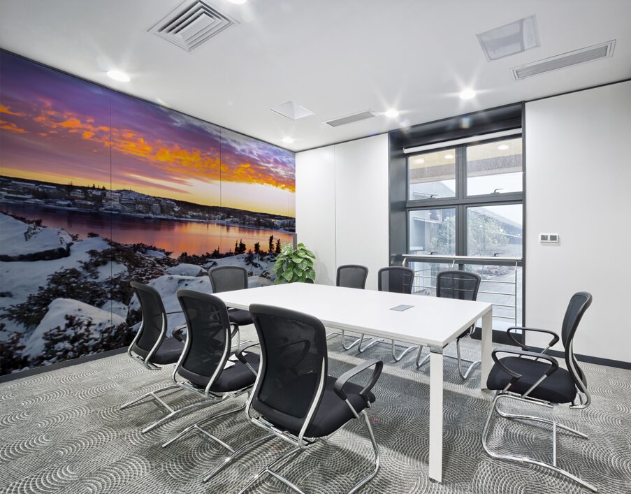 First Snowfall Wall Printing