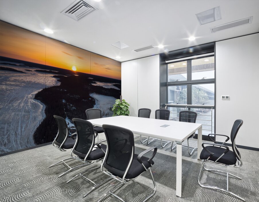 Tracked Out Wall Printing